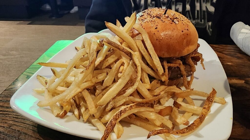 Local Goat TN Whiskey Glazed Burger