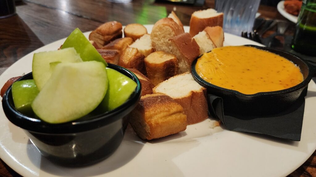 Local Goat Beer Cheese Fondue